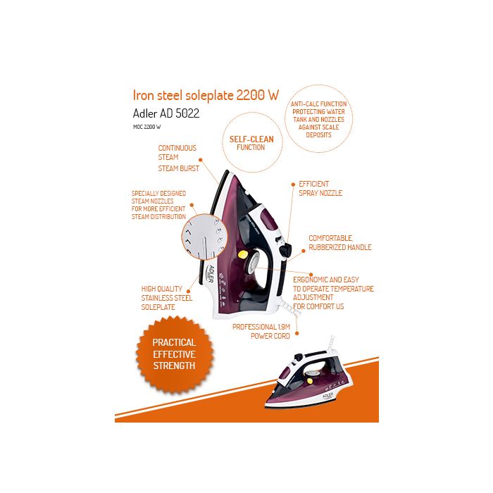 Adler likalnik AD5022 3000 W