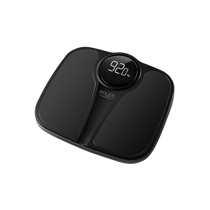 Adler osebna tehtnica črna AD8173B