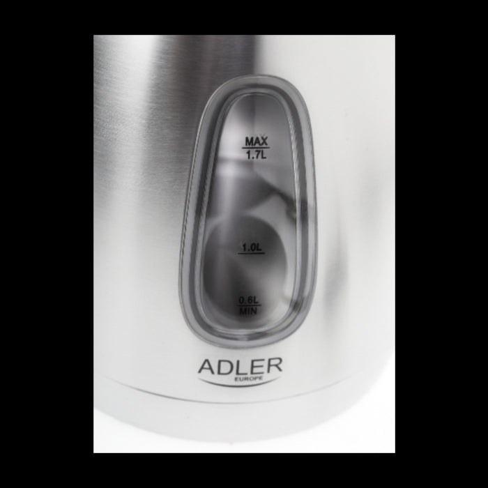 Adler grelnik vode 1,7 l 2000W jeklo