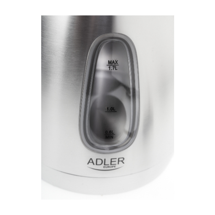 Adler grelnik vode 1,7 l 2000W jeklo