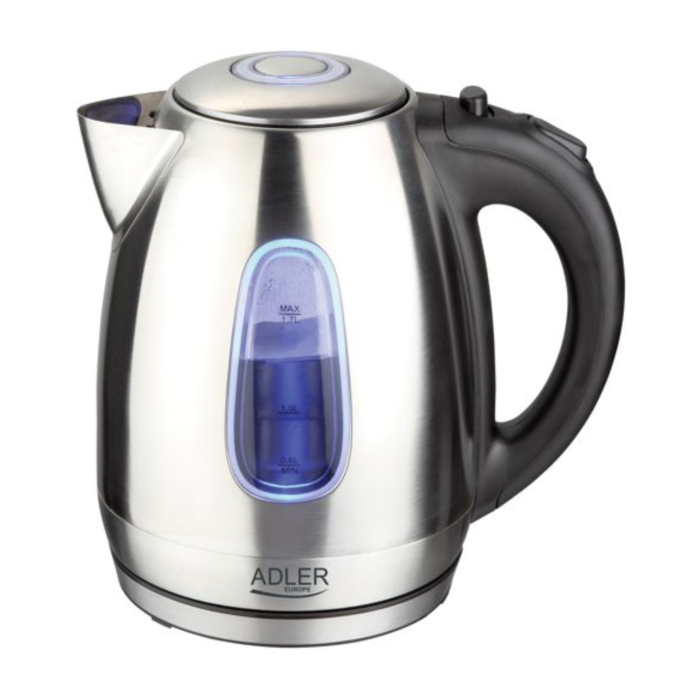 Adler grelnik vode 1,7 l 2000W jeklo
