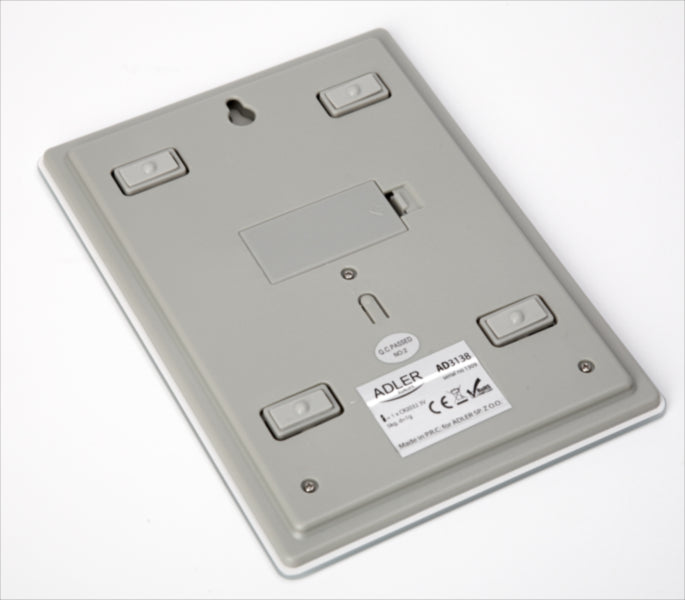 Adler kuhinjska tehtnica bela