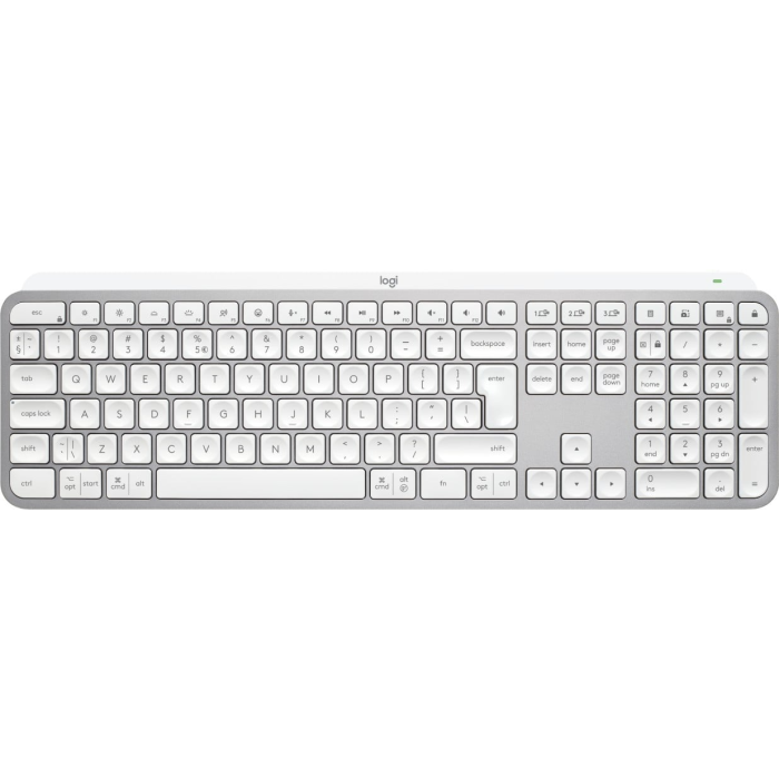Logitech tipkovnica MX Keys S, siva, SLO gravura