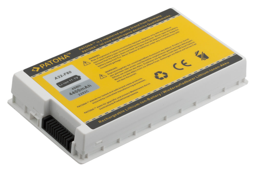 Patona baterija za ASUS A32-F80 A32-F80A A32-F80H X61 X61GX X61S bela