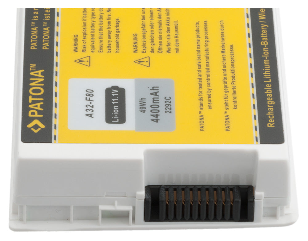 Patona baterija za ASUS A32-F80 A32-F80A A32-F80H X61 X61GX X61S bela