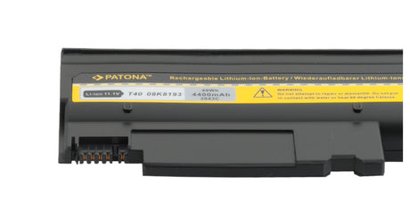 Patona baterija za Asus A32-F80 A32-F80A A32-F80H X61 X61GX X61S X61SL X61W - črna