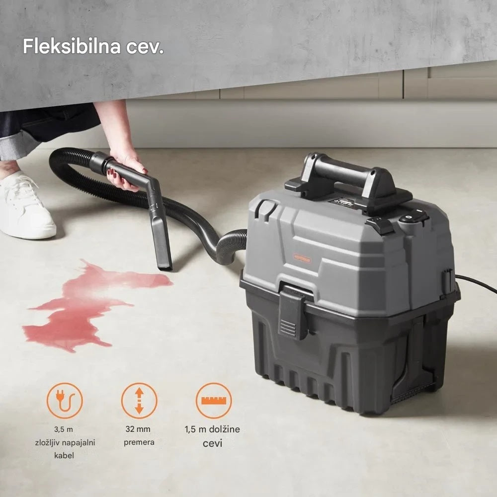 VonHaus Mokro suhi sesalnik 3-v-1 15L 1200 W 3500391