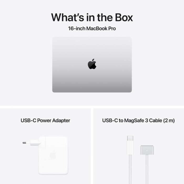 Prenosnik Apple Macbook Pro 16, M4 Max 16C-40C, 48GB, 1TB SSD - Silver