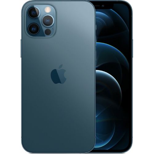 Obnovljen iPhone 12 Pro Max (256GB) Razred A+, pacifično moder