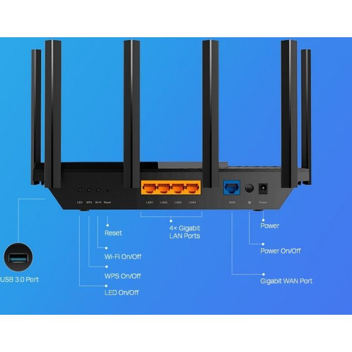 TP-LINK usmerjevalnik Archer AX73 AX5400 Dual Band Gigabit usmerjevalnik Wi-Fi 6