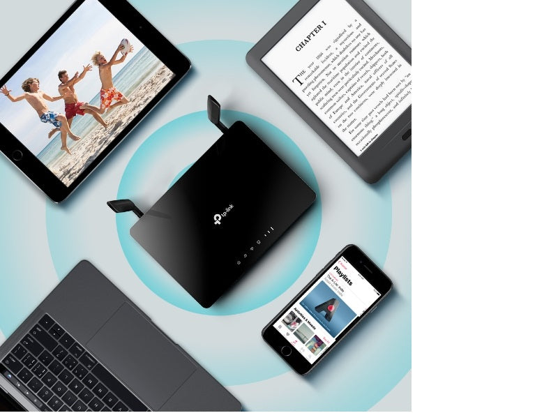 TP-LINK Archer MR400 AC1200 brezžični Dual Band 4G LTE usmerjevalnik, SIM