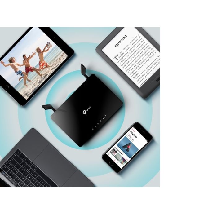 TP-LINK Archer MR400 AC1200 brezžični Dual Band 4G LTE usmerjevalnik, SIM