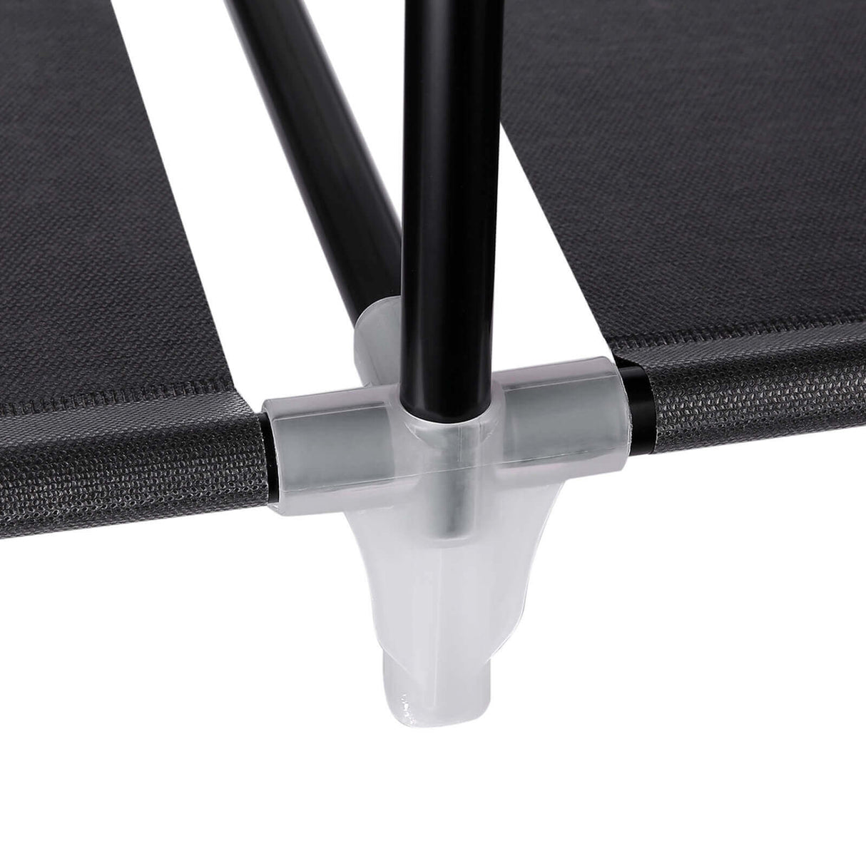 SONGMICS platnena garderobna omara, črna, RYG12B