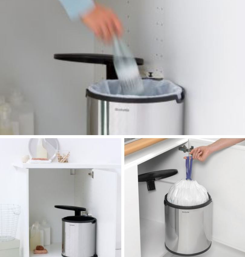 Brabantia vgradni koš za smeti BUILT-IN 15L