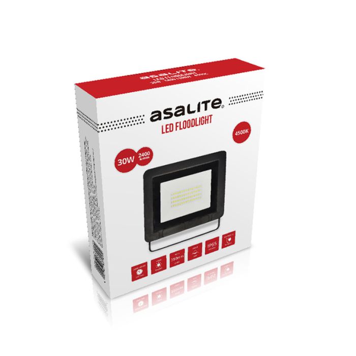 ASALITE LED reflektor 30W 4500K, 2400Lm