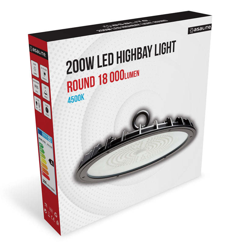 ASALITE LED stropna svetilka HIGHBAY, 150W, 4500K, 13.500lm