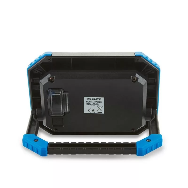 ASALITE LED 10W polnilni reflektor 1300Lm + 2x18650 2200mAh baterije