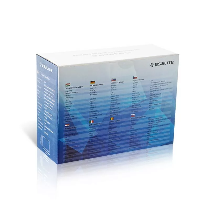 ASALITE LED 10W polnilni reflektor 1300Lm + 2x18650 2200mAh baterije