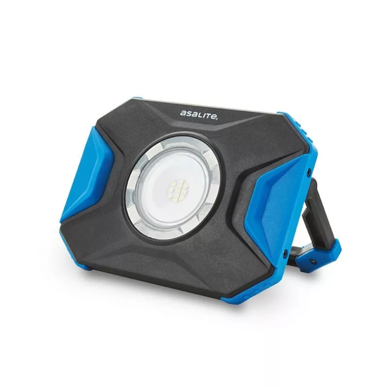 ASALITE LED 10W polnilni reflektor 1300Lm + 2x18650 2200mAh baterije