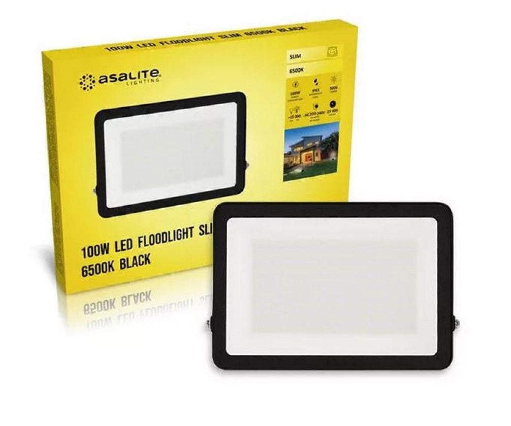 Asalite LED Floodlight Slim 100W 6500K (9000 lumnov)