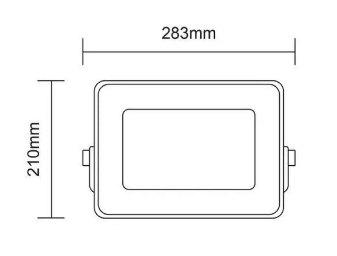 Asalite LED Floodlight Slim 100W 6500K (9000 lumnov)