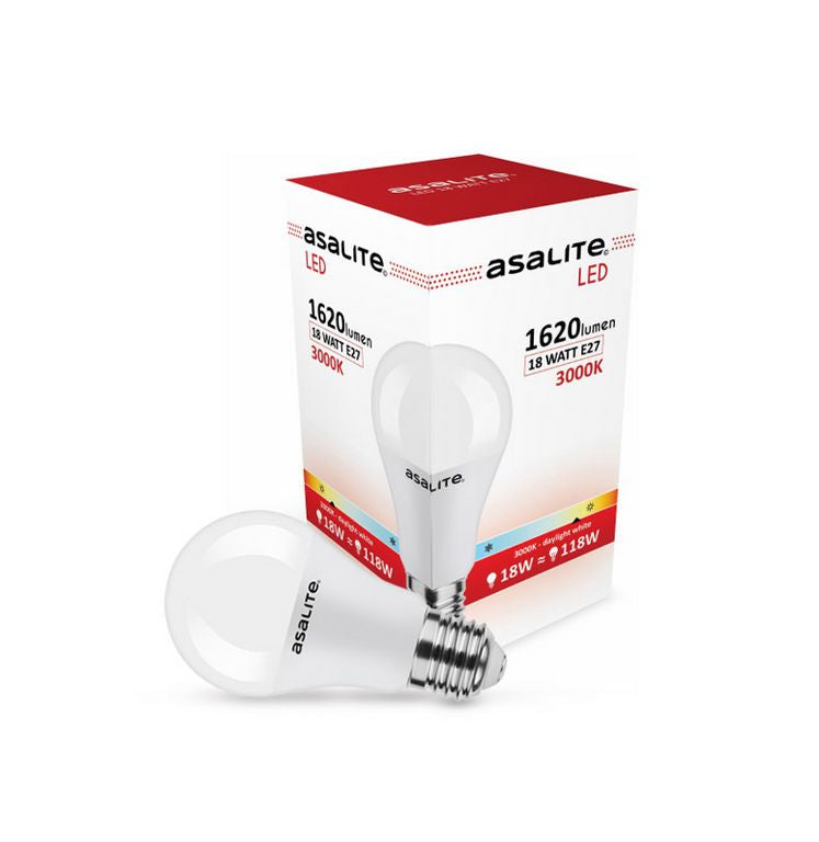 ASALITE LED sijalka E27 18W 3000K 1620lm