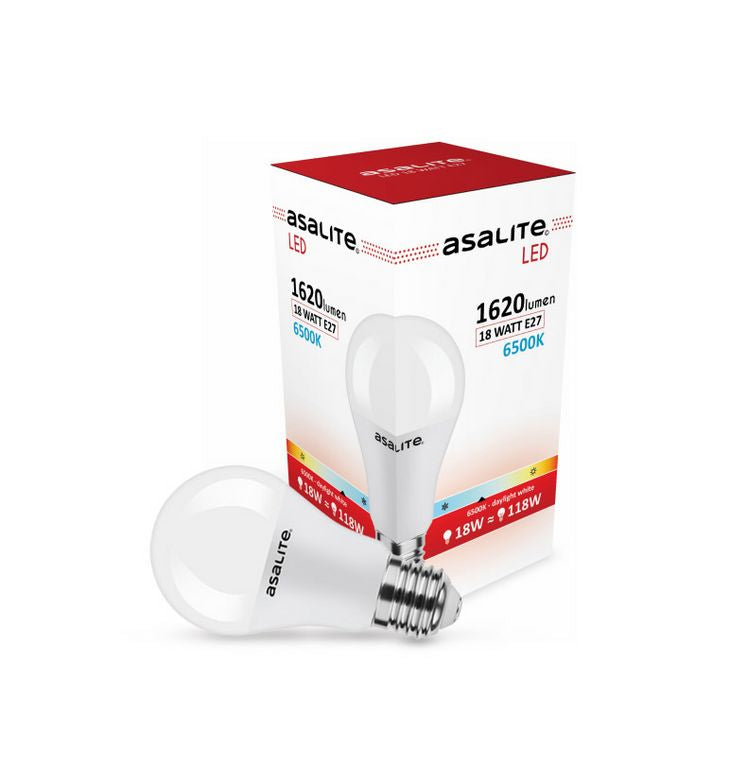 ASALITE LED sijalka E27 18W 6500K 1620lm