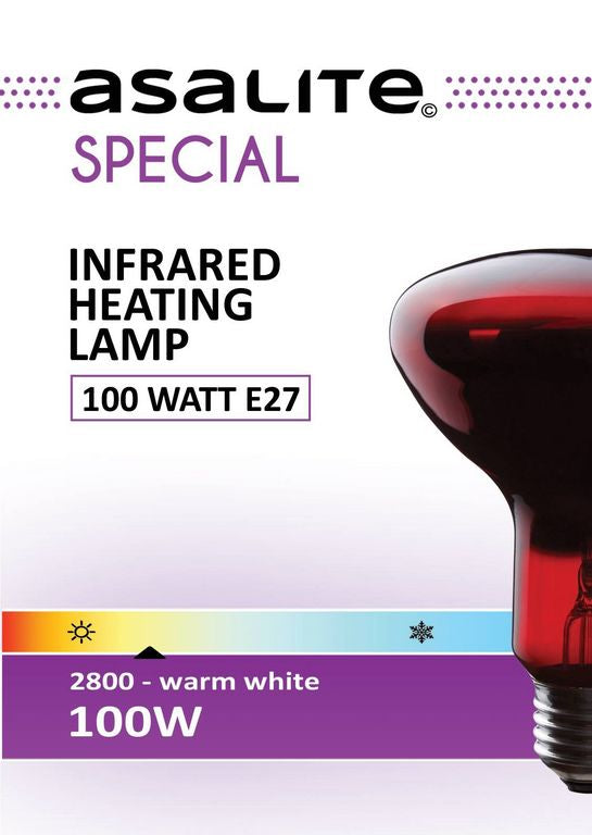 ASALITE IR sijalka E27 G95 100W 2800K