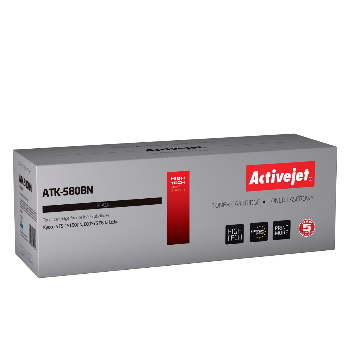 ActiveJet cyan toner Kyocera TK-580C