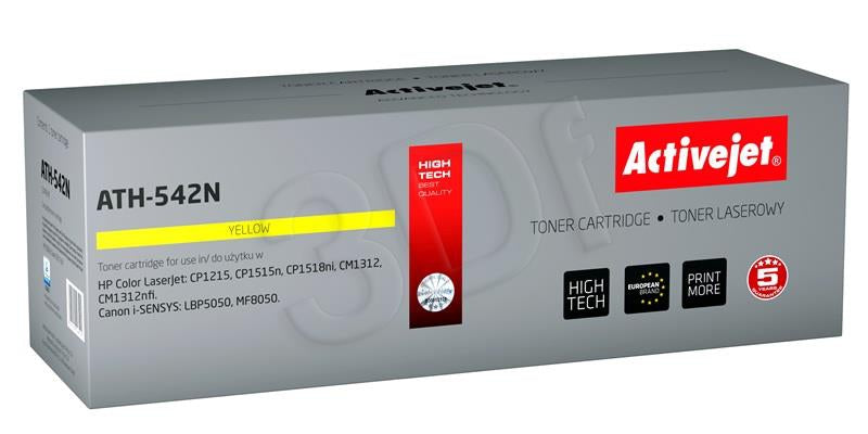 ActiveJet rumen toner HP 125A/CB542A Canon CRG-716Y