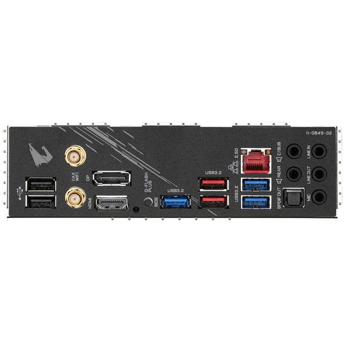 GIGABYTE B550 AORUS ELITE AX V2, DDR4, SATA3, USB3.2Gen2, DP, 2.5GbE, WIFI, AM4 ATX
