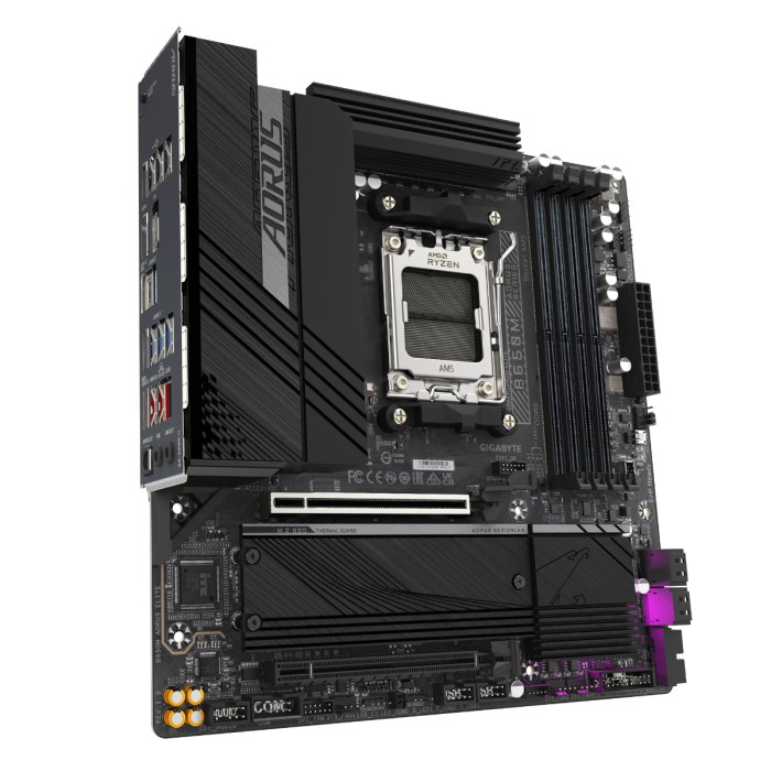 GIGABYTE B650M AORUS ELITE, DDR5, SATA3, USB3.2Gen2x2, DP, 2.5GbE, AM5 mATX