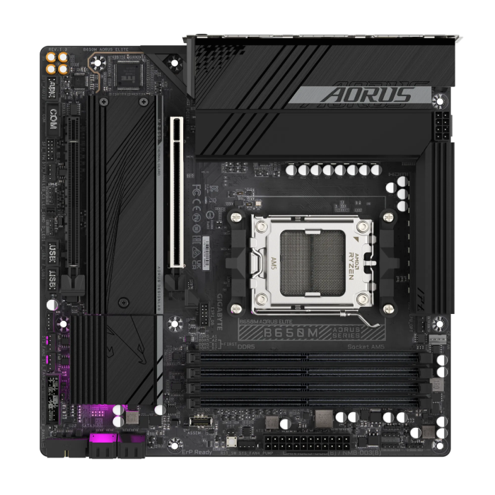 GIGABYTE B650M AORUS ELITE, DDR5, SATA3, USB3.2Gen2x2, DP, 2.5GbE, AM5 mATX