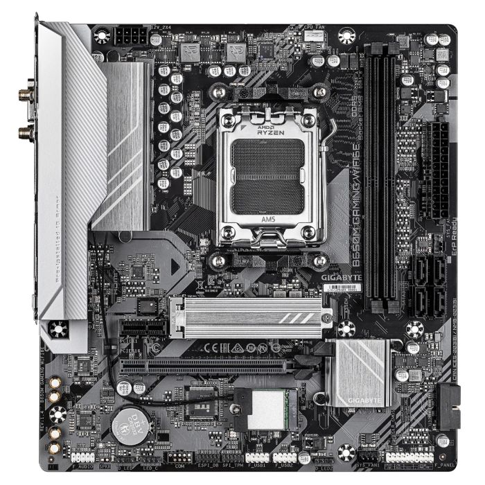 GIGABYTE B650M GAMING WIFI6E, DDR5, SATA3, USB3.2Gen1, HDMI, 2.5GbE, Wi-Fi 6E, AM5 mATX