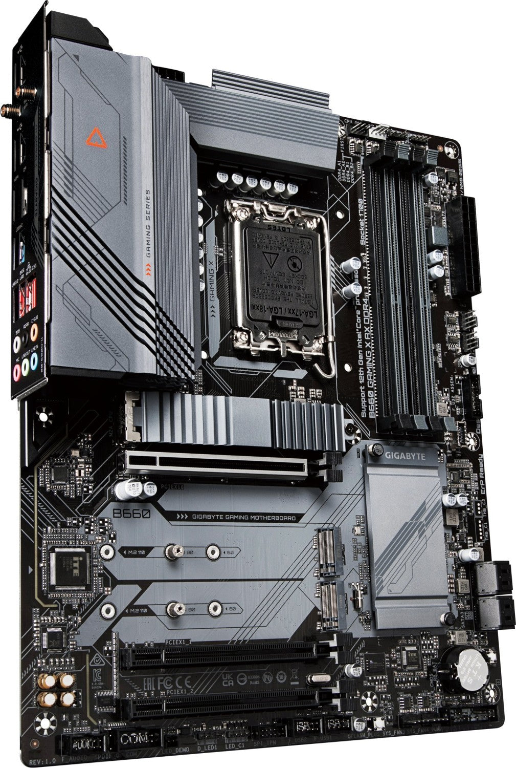 GIGABYTE B660 GAMING X AX DDR4, DDR4, SATA3, USB3.2Gen2, DP, WIFI 6, LGA1700 ATX