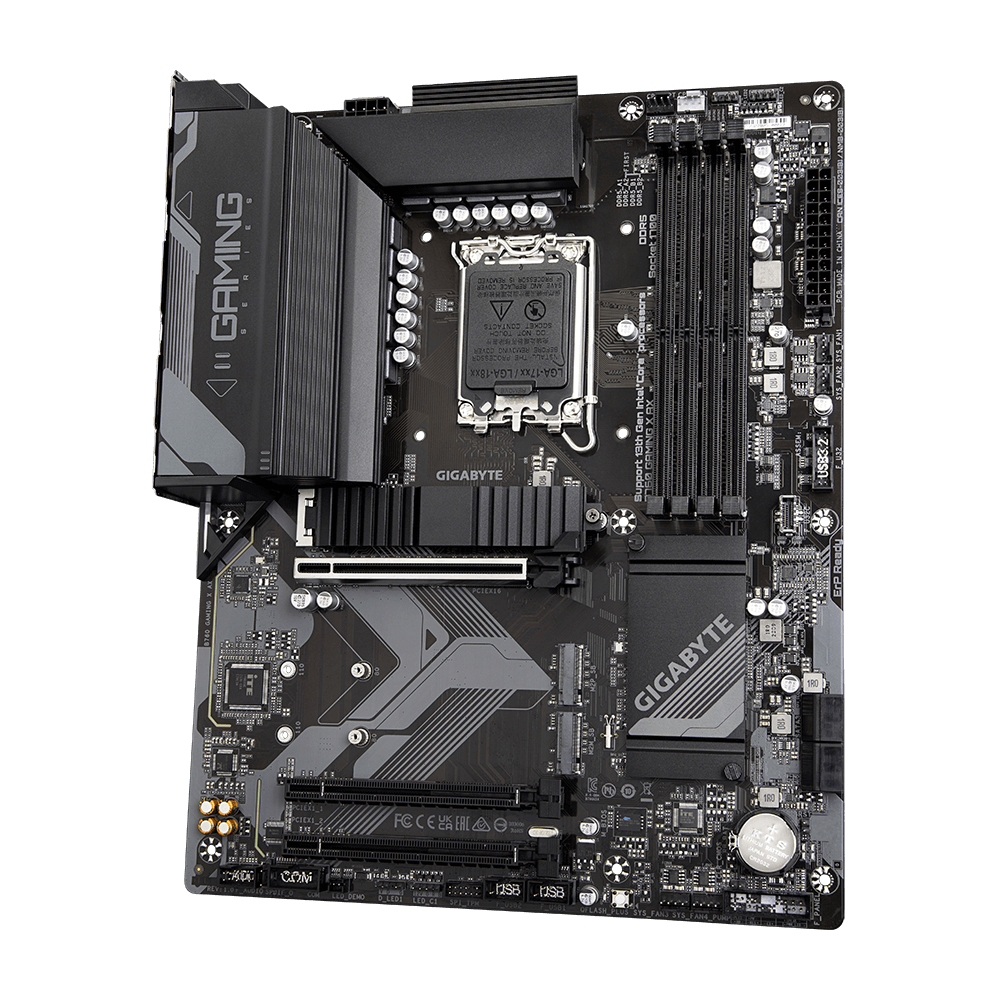 GIGABYTE B760 GAMING X AX, DDR5, SATA3, USB3.2Gen2, DP, WiFi 6E, LGA1700 ATX