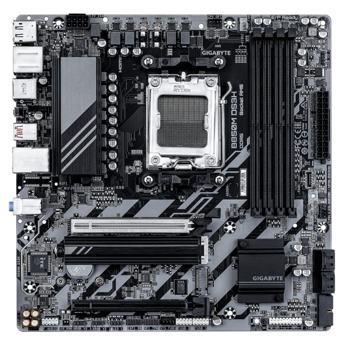 GIGABYTE B850M DS3H, DDR5, SATA3, USB3.2Gen2, DP, 2.5GbE, AM5 mATX