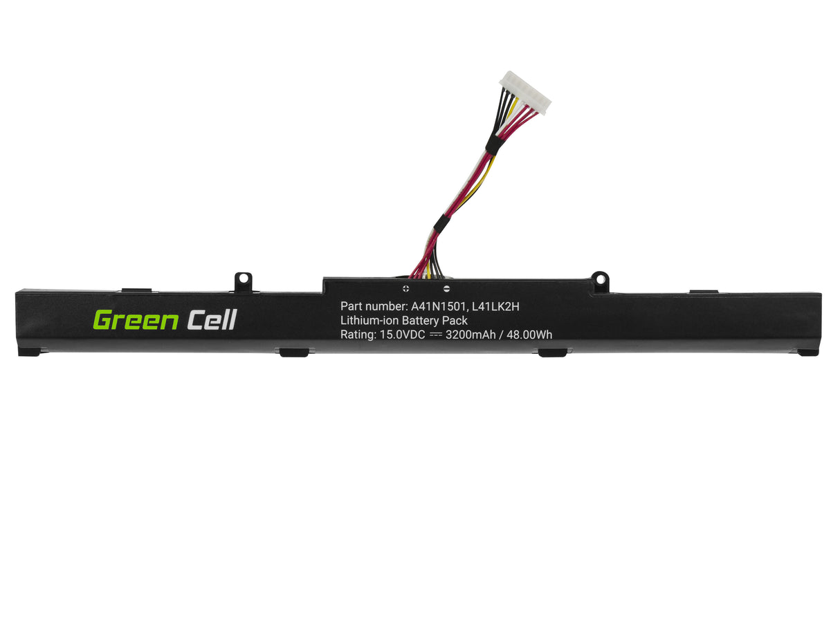 Green Cell baterija A41N1501 za Asus ROG GL752 GL752V GL752VW, Asus VivoBook Pro N552 N552V N552VW N552VX N752 N752V N752VX
