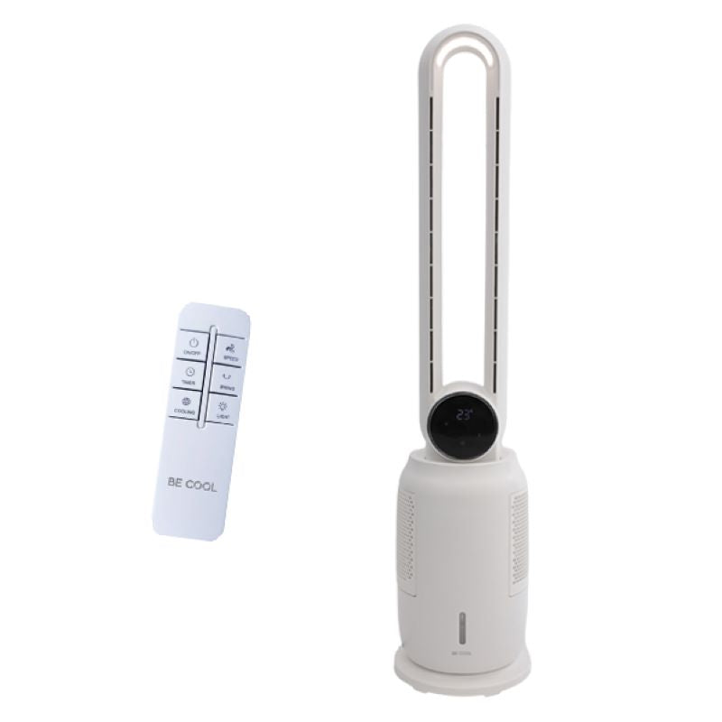 Be Cool Digitalno oblikovanje stolpnega hladilnika 2L z ventilatorjem brez lopatic