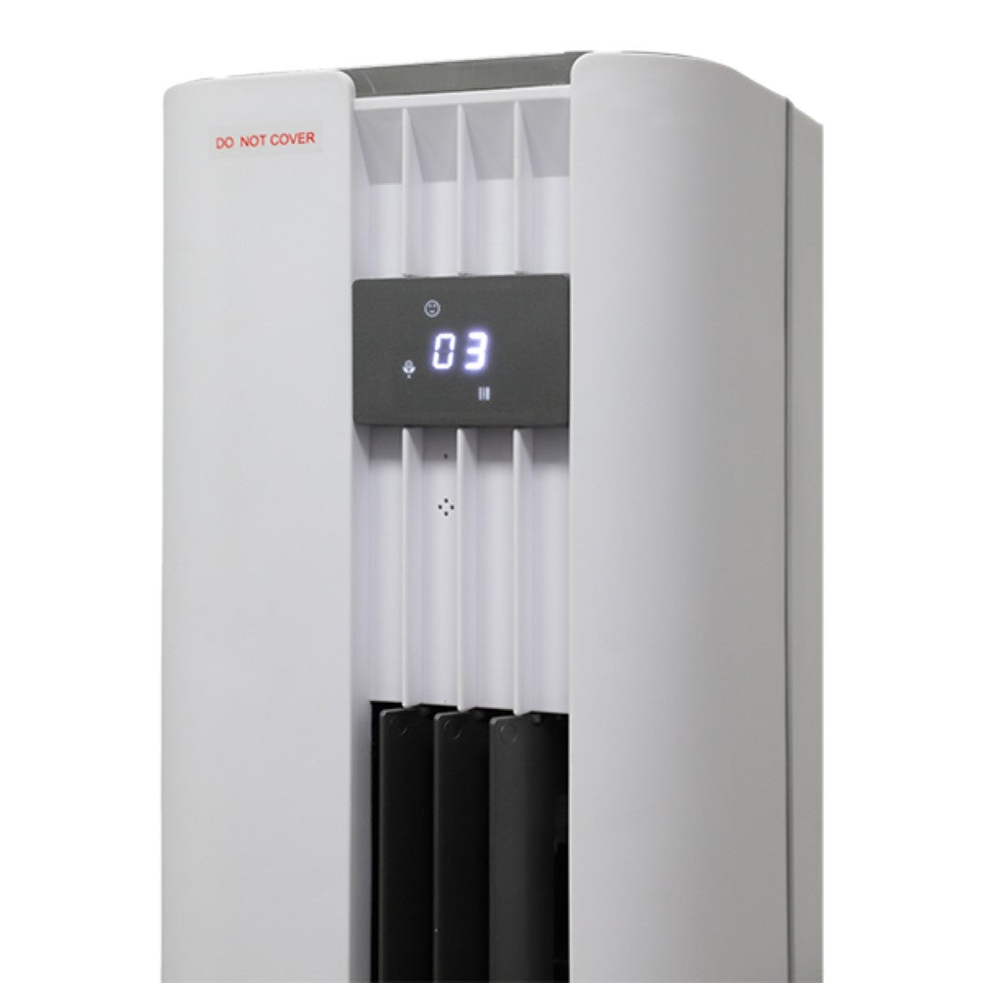 Be Cool Stolpni zračni hladilnik s funkcijo ogrevanja in 4,5-litrskim rezervoarjem za vodo BCTACHC4