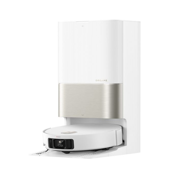 Dreame X50 Ultra robotski sesalnik s samopraznilno postajo, bel