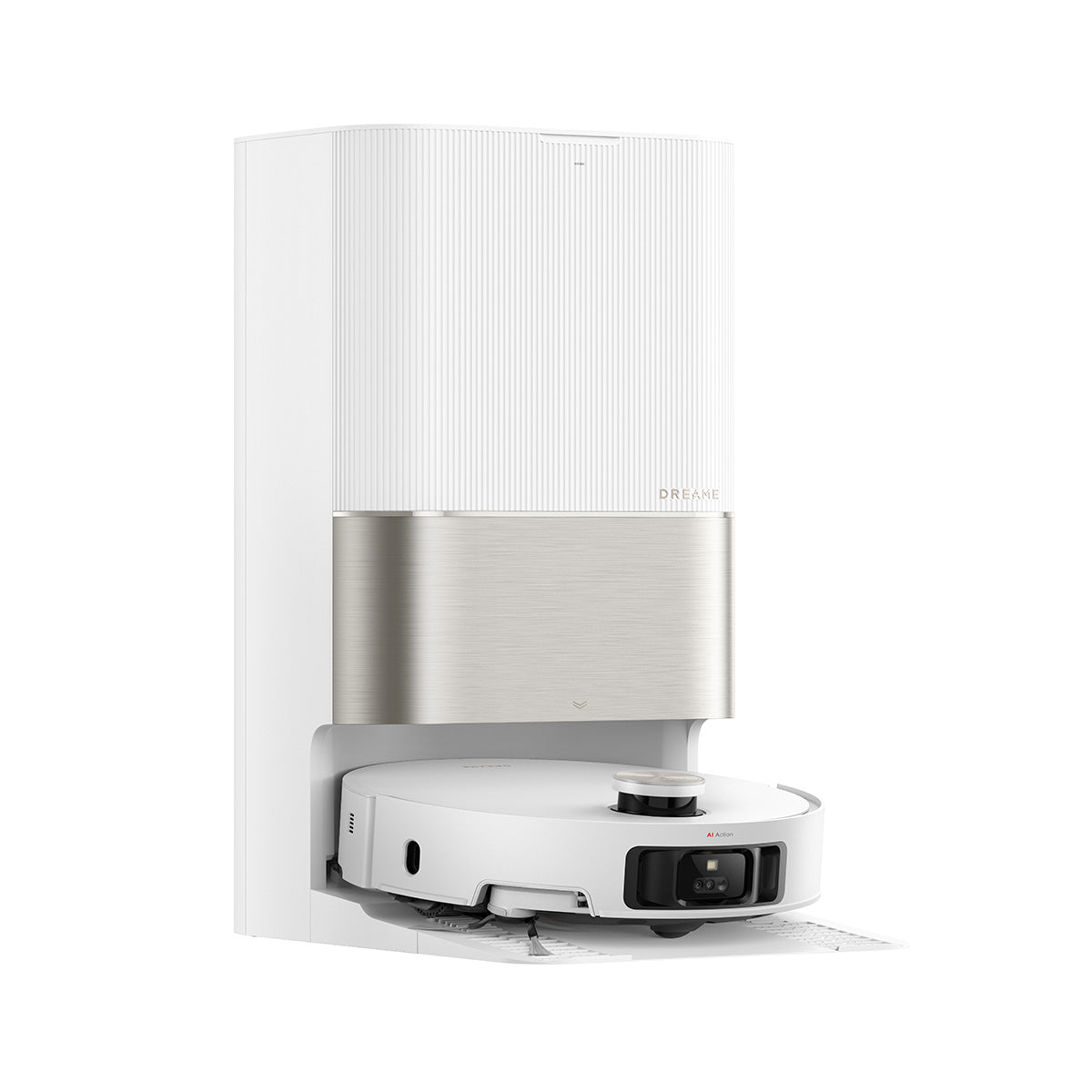 Dreame X50 Ultra Complete robotski sesalnik s samopraznilno postajo, bel