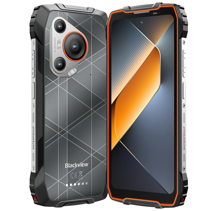 Blackview pametni robustni telefon BL7000 8/256GB, oranžna