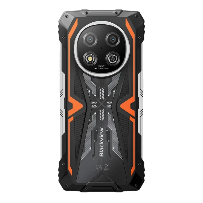 Blackview pametni robustni telefon ROCK 2 8/256GB 5G, oranžen, ODPRTA EMBALAŽA!