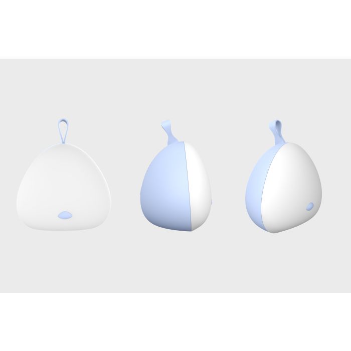 VAVA otroška nočna lučka Little Chick modra