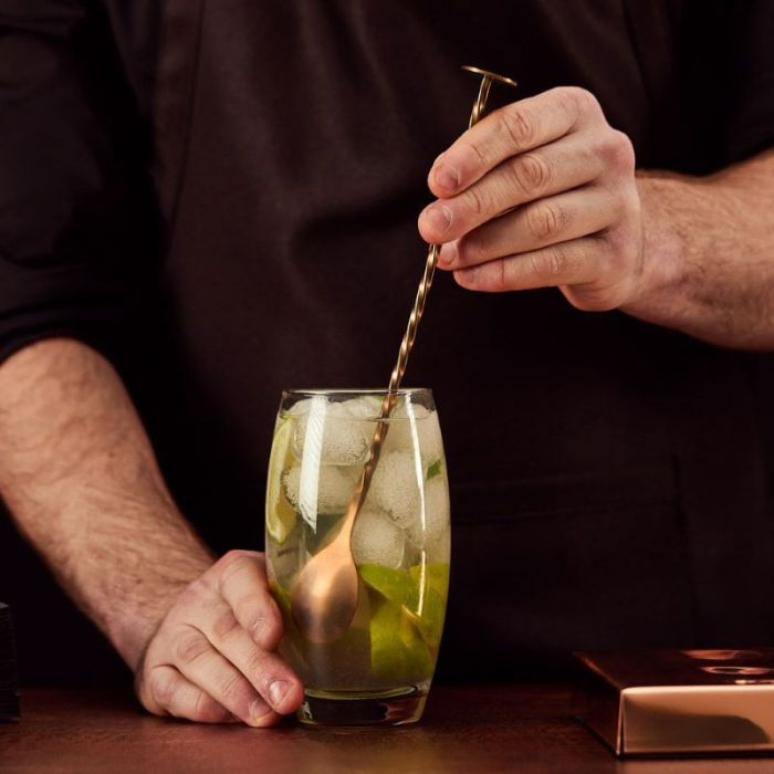 VonShef 6 delni bakreni set za koktajle