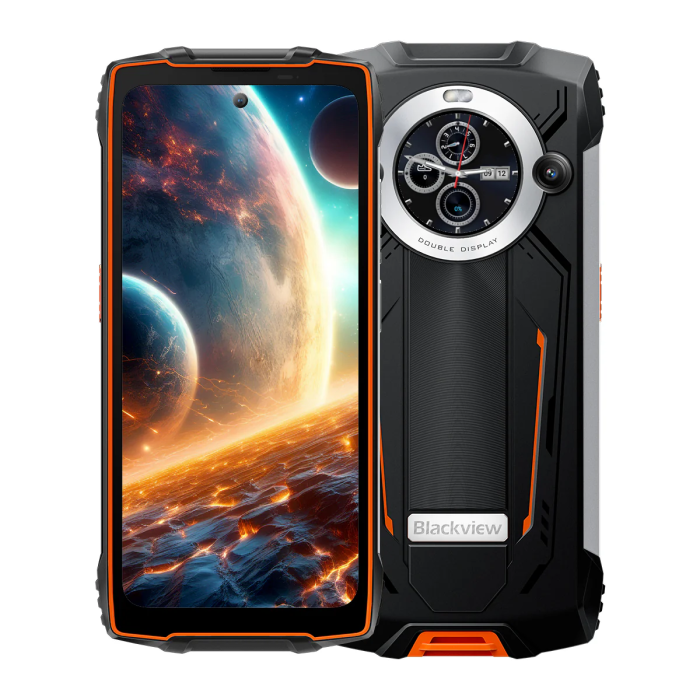 Blackview pametni robustni telefon BV8200 12/256GB, oranžen