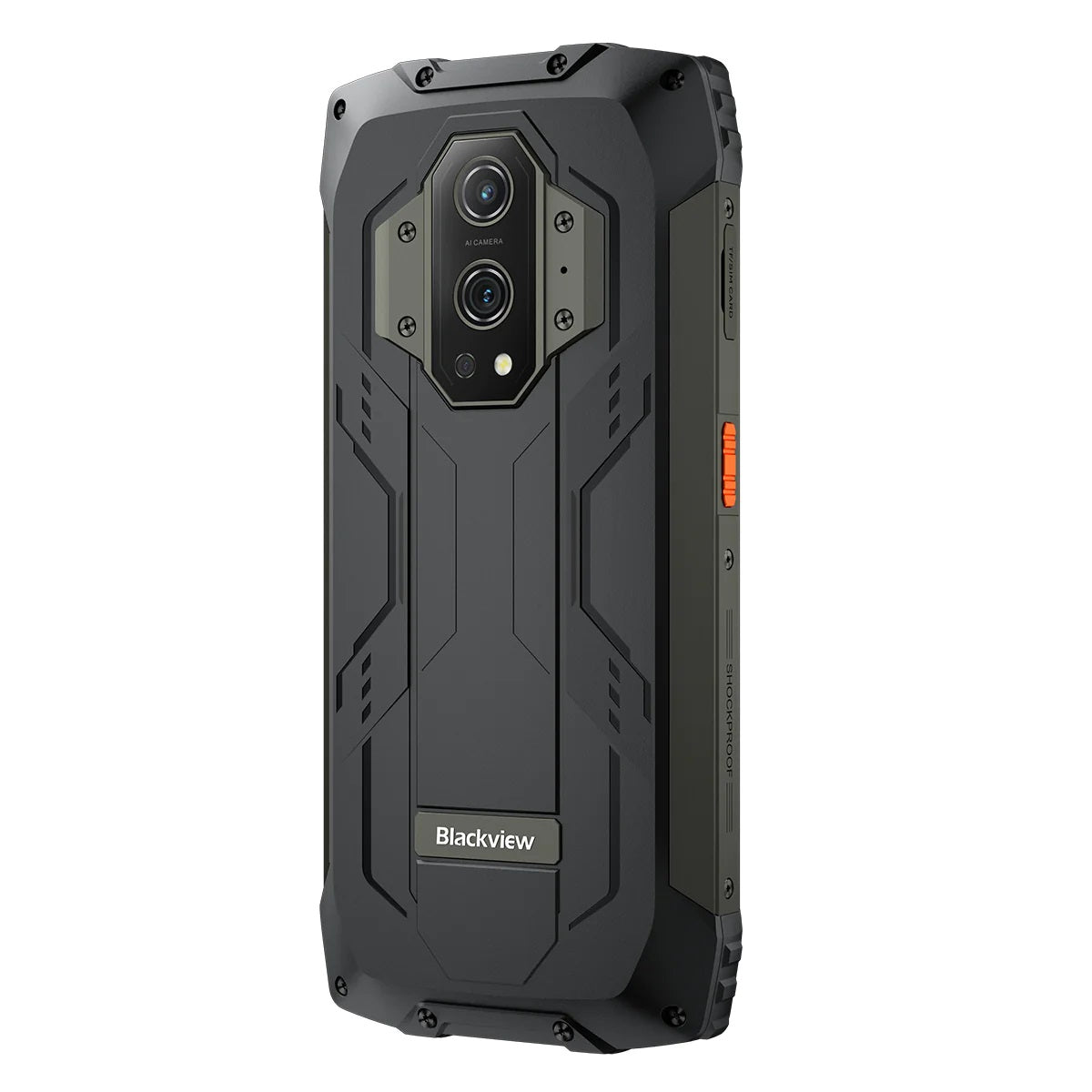 Blackview pametni robustni telefon BV9300 12GB+256GB z laserskim merilnikom razdalje, črn