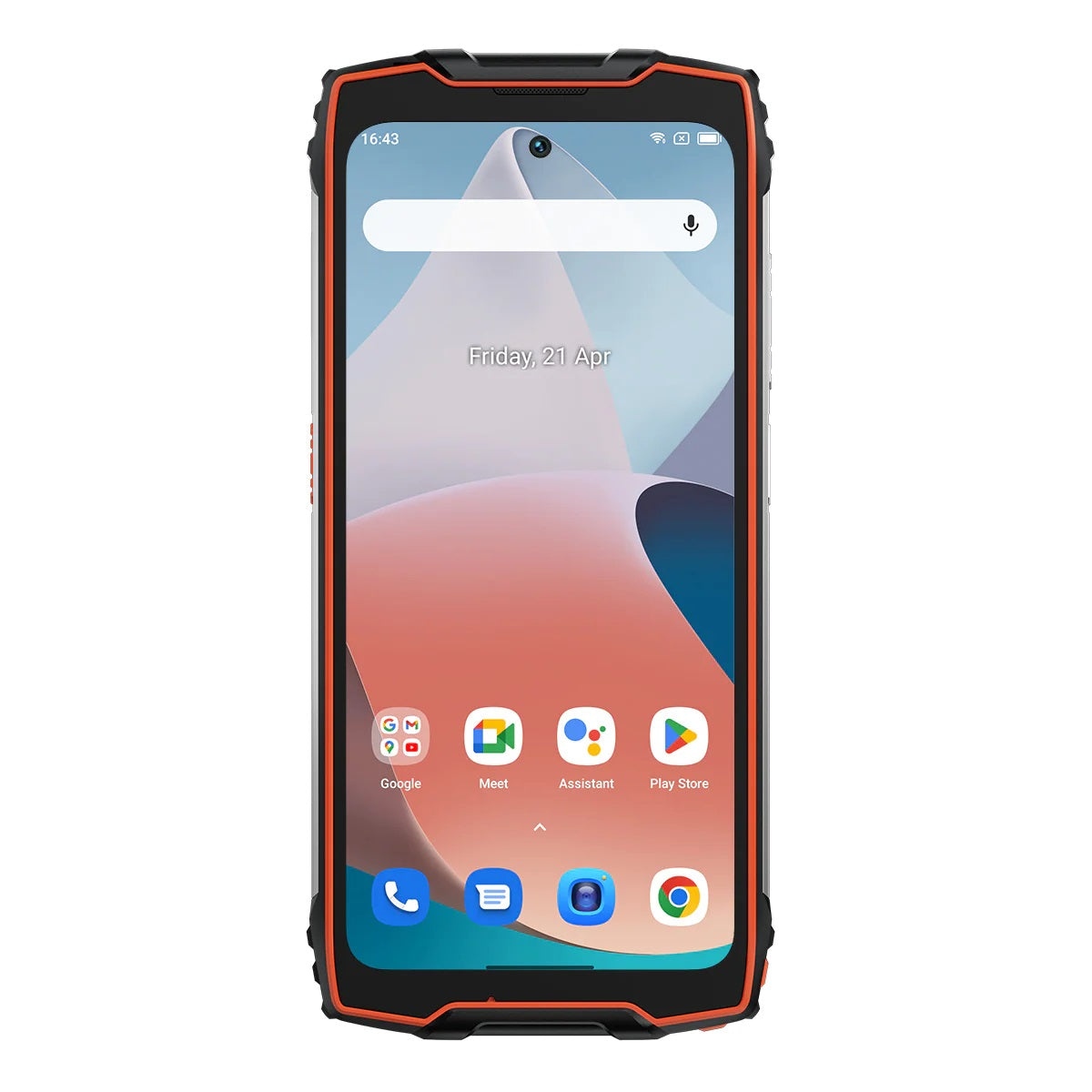 Blackview pametni robustni telefon BV9300 12GB+256GB z laserskim merilnikom razdalje, oranžen