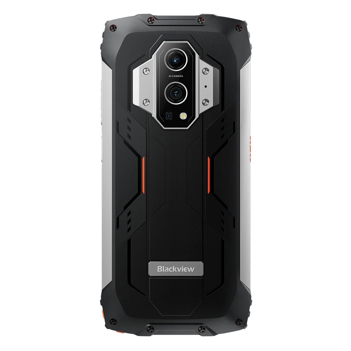 Blackview pametni robustni telefon BV9300 12GB+256GB z vgrajeno svetilko 100lm, oranžen